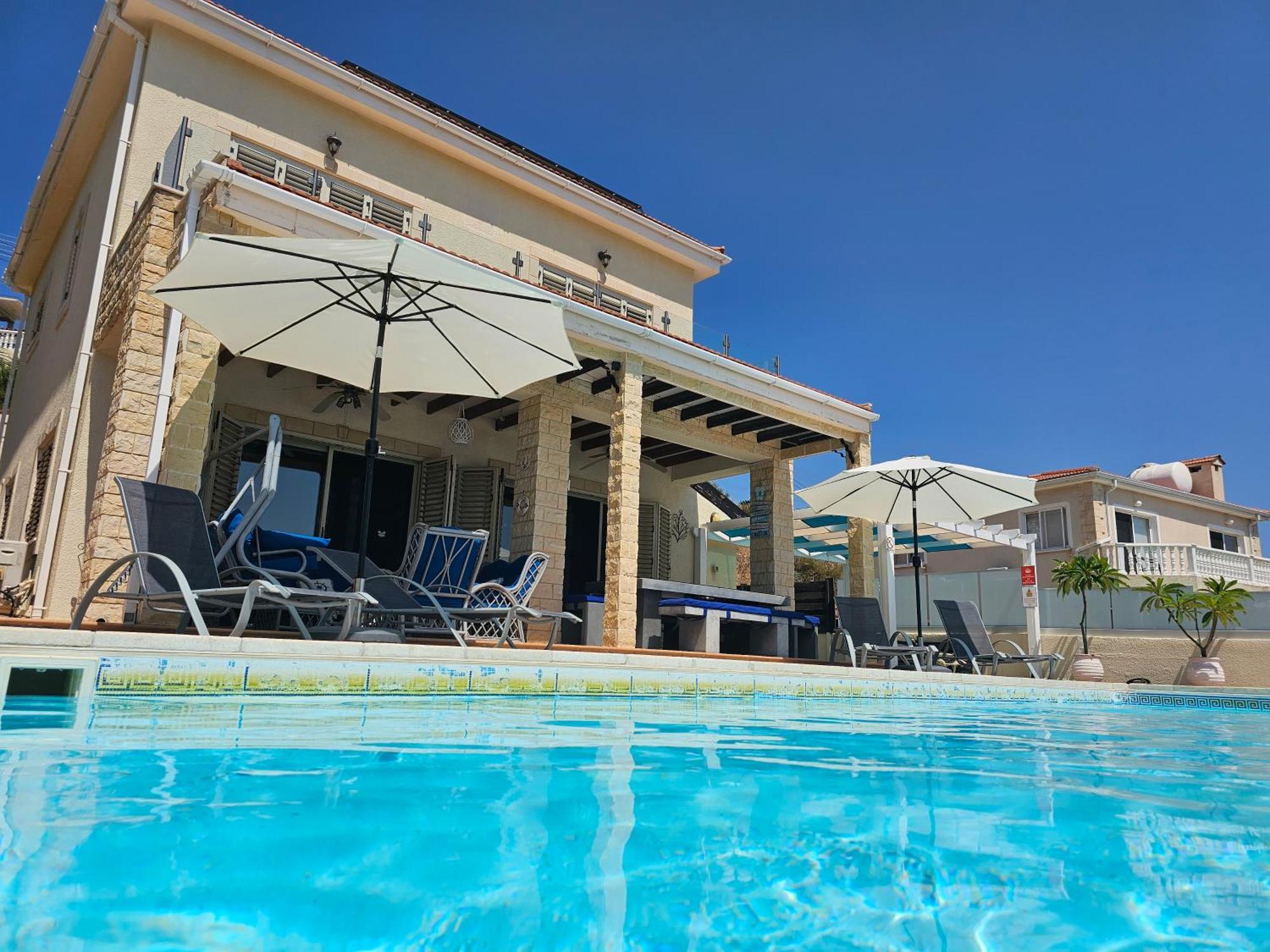 Villa Ocean Breeze Peyia Extérieur photo